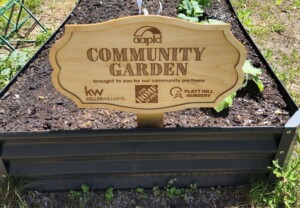 2026 Plant a Seed, READ Community Garden Sign