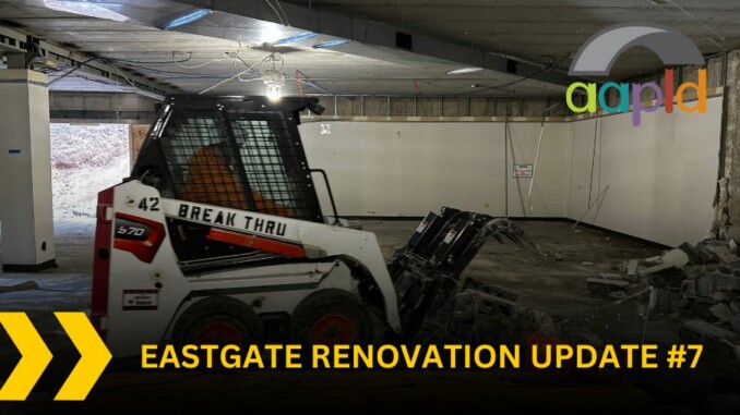 EASTGATE RENOVATION UPDATE #7