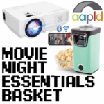 Movie Night Essentials Basket Teen Grand Prize: Movie Night Essentials Basket"