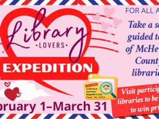 Join us for Library Lovers Expedition between February 1 through March 31!