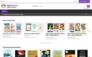 2026 Bibliocommons AAPLD online catalog image.