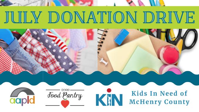 AAPLD July Donation Drive