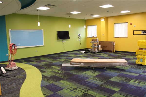 Things are coming together in the new Teen Room Things are coming together in the new Teen Room