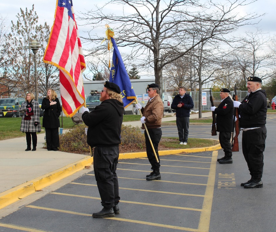 Harnish Flag Ceremony