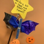 Halloween Bat craft