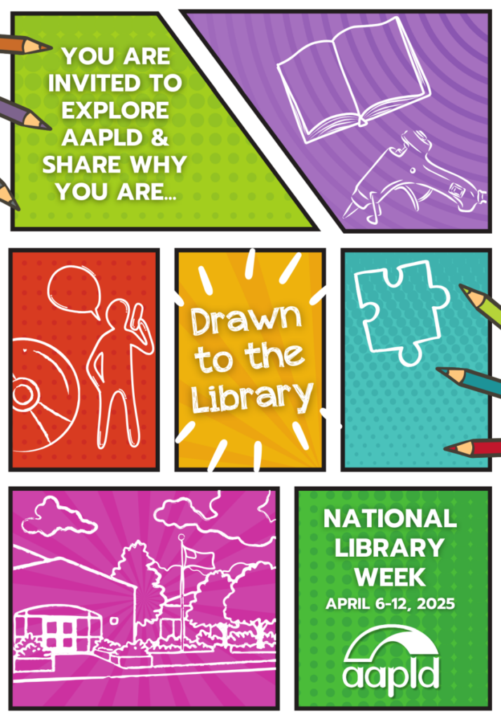 Drawn to the Library - National Library Week 2025