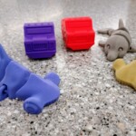 3D printed toys.